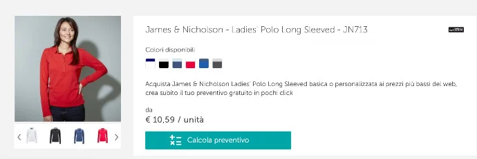 Poloshirts und langärmlige Hemden aus Baumwolle