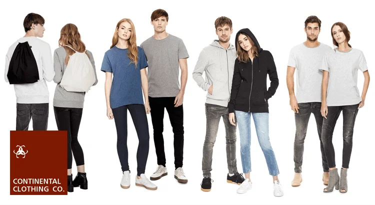 Continental Clothing la marque évoluée