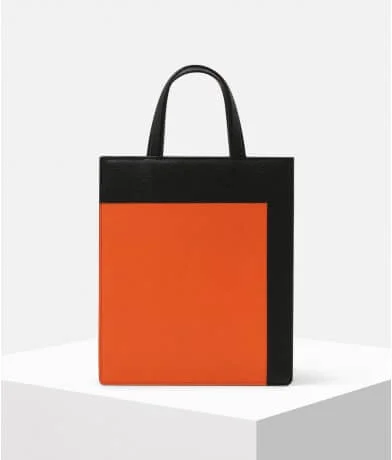 Sac cabas de luxe en cuir Valextra